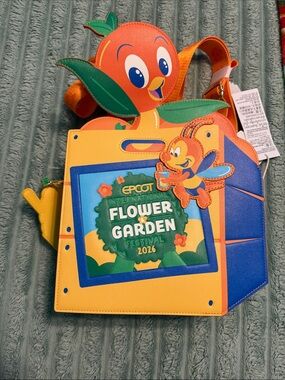 2026 Orange Bird  Epcot International Flower and Garden Convertible Bag